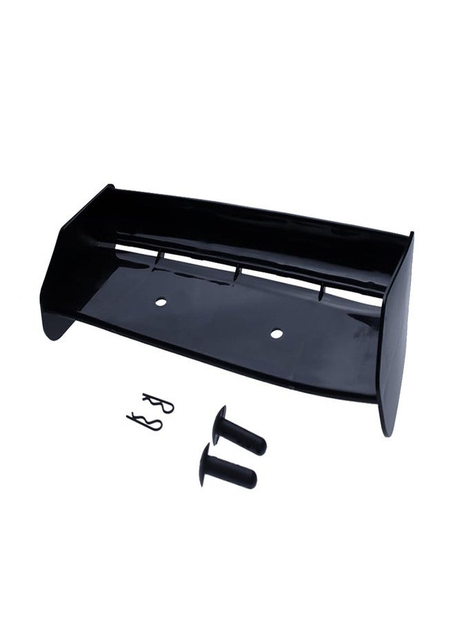 FLMLF Nylon Crash-Proof Rear Wing Set Tail Wing Spoiler Black for 1/5 Scale Rc Car HPI ROFUN BAHA ROVAN KM Baja 5B SS Buggy Truck Parts - Image 2